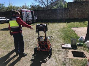Lee más sobre el artículo Inspección con cámaras robotizadas de arquetas y colectores de fin de obra en Cantabria