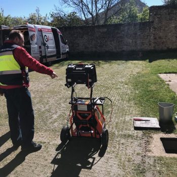 Inspección con cámaras robotizadas de arquetas y colectores de fin de obra en Cantabria